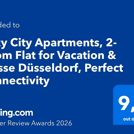 Cozy Apartments, 2-room Flat For Vacation&messe Düsseldorf, Perfect Connectivity * Ratingen