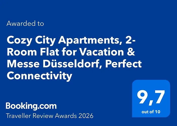 Cozy-stay I, 2-room Flat For Vacation & Messe, Duesseldorf, Perfect Connectivity * Ratingen